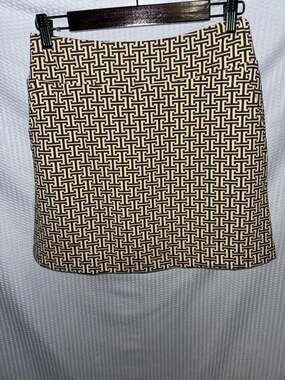 Katherine Way Geometric Print Skort Size S